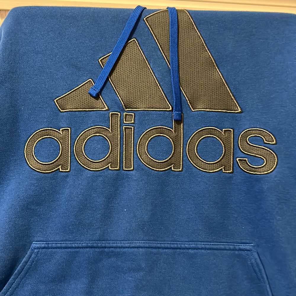 Adidas Men’s Blue Hoodie